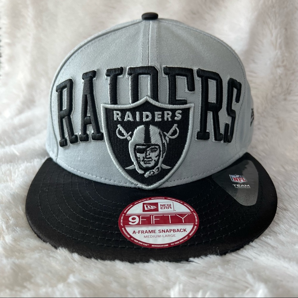 Raiders 9FORTY A-Frame Snapback-Gray